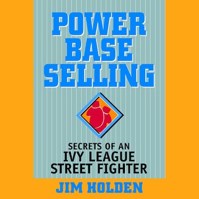 Power Base Selling – omslag til lydbogen af Jim Holden