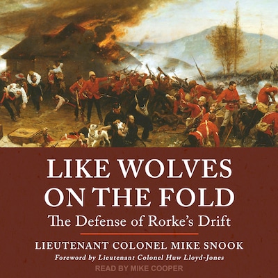 Like Wolves on the Fold – omslag til lydbogen af Lieutenant Colonel Mike Snook