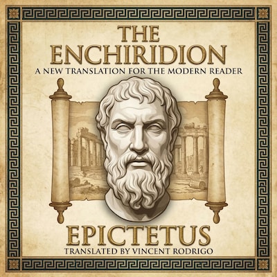 The Enchiridion – omslag til lydbogen af Epictetus, Vincent Rodrigo