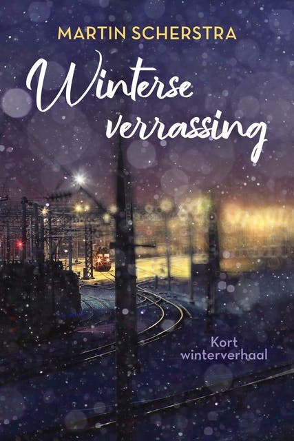 Winterse verrassing – omslag van het luisterboek van Martin Scherstra