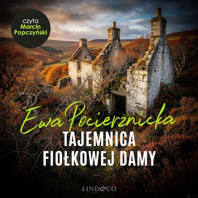 Tajemnica fiołkowej damy – okładka audiobooka, autor Ewa Pocierznicka
