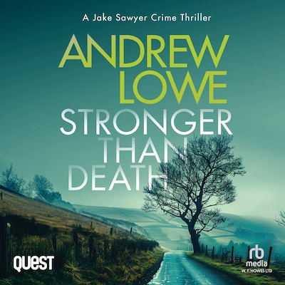 Stronger Than Death – omslag til lydbogen af Andrew Lowe