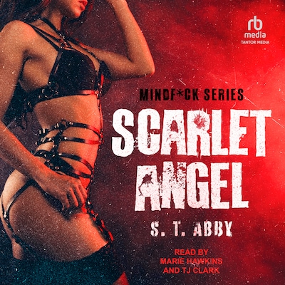 Scarlet Angel – omslag til lydbogen af S. T. Abby