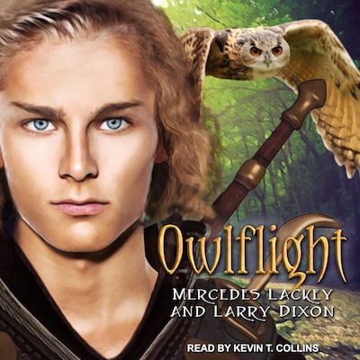 Owlflight – omslag til lydbogen af Mercedes Lackey, Larry Dixon