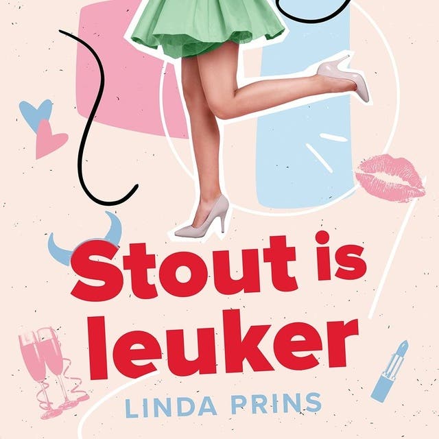 Stout is leuker – omslag van het luisterboek van Linda Prins