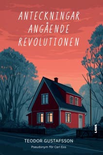 Anteckningar angående revolutionen – omslag till ljudboken av Teodor Gustafsson