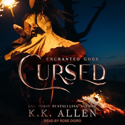 Cursed – omslag til lydbogen af K.K. Allen