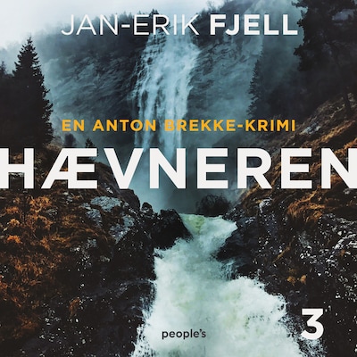 Hævneren – omslag til lydbogen af Jan-Erik Fjell