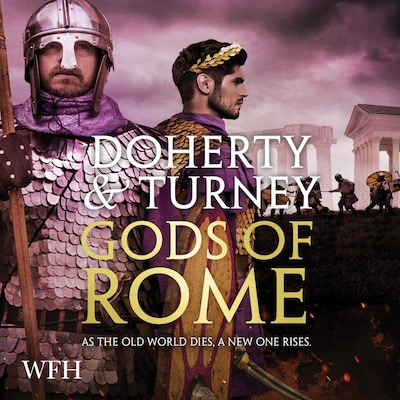 Gods of Rome – omslag til lydbogen af Gordon Doherty, S.J.A. Turney