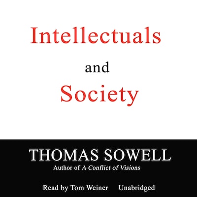 Intellectuals and Society – omslag til lydbogen af Thomas Sowell