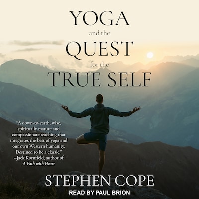 Yoga and the Quest for the True Self – omslag til lydbogen af Stephen Cope