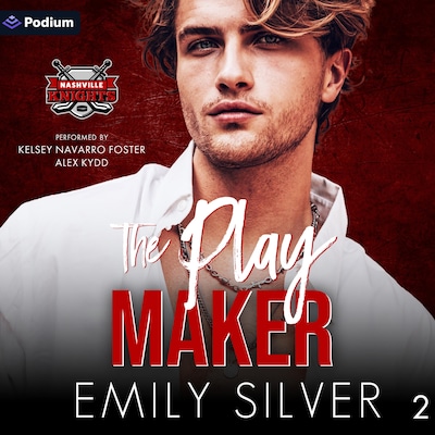 The Playmaker – omslag til lydbogen af Emily Silver