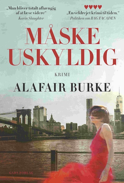 Måske uskyldig – omslag til lydbogen af Alafair Burke