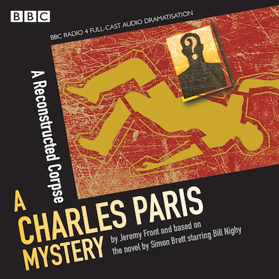 Charles Paris: A Reconstructed Corpse – omslag til lydbogen af Simon Brett, Jeremy Front