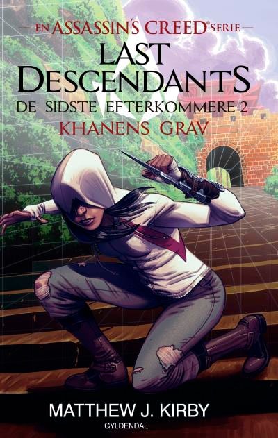 Assassin's Creed - Last Descendants: De sidste efterkommere (2) - Khanens grav – omslag til lydbogen af Matthew J. Kirby