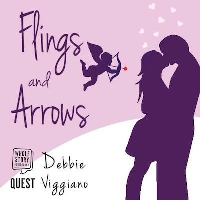 Flings and Arrows – omslag til lydbogen af Debbie Viggiano
