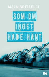 Som om inget hade hänt – omslag till ljudboken av Maja Britzelli