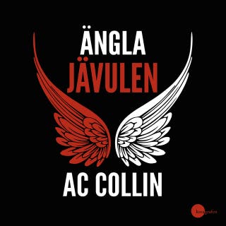 Änglajävulen – omslag till ljudboken av AC Collin