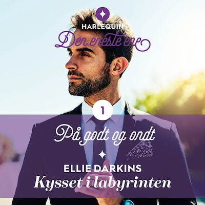 Kysset i labyrinten – omslag til lydbogen af Ellie Darkins
