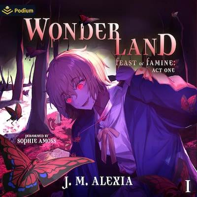 Wonderland: A Dark Portal Fantasy – omslag til lydbogen af J. M. Alexia