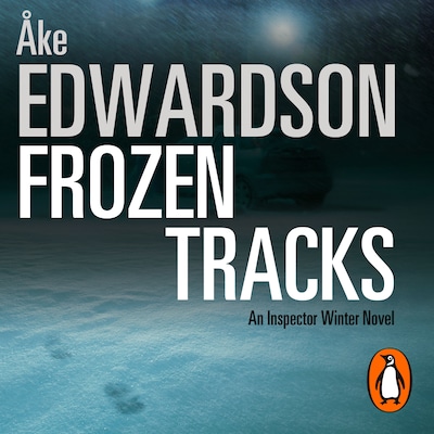 Frozen Tracks – omslag til lydbogen af Åke Edwardson