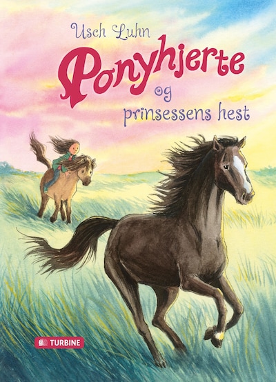 Ponyhjerte og prinsessens hest – omslag til lydbogen af Usch Luhn