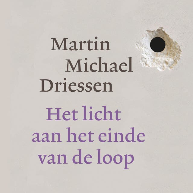 Het licht aan het einde van de loop – omslag van het luisterboek van Martin Michael Driessen