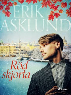 Röd skjorta – omslag till ljudboken av Erik Asklund