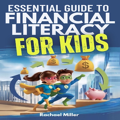 Essential Guide to Financial Literacy for Kids – omslag til lydbogen af Rachael Miller