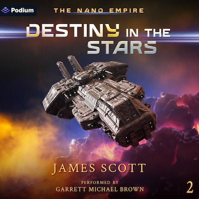 Destiny in the Stars – omslag til lydbogen af James Scott