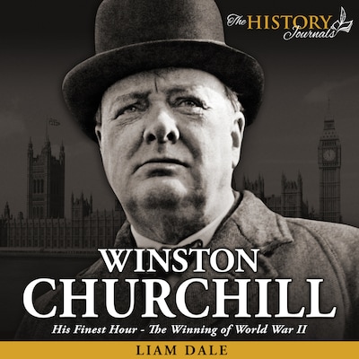 Winston Churchill – omslag til lydbogen af Liam Dale
