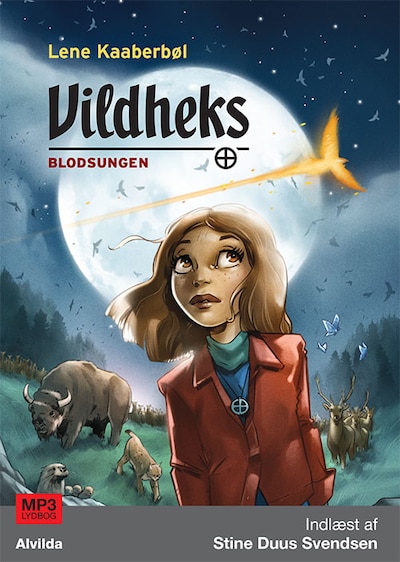 Vildheks 4: Blodsungen – omslag til lydbogen af Lene Kaaberbøl