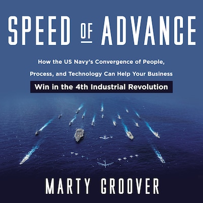 Speed of Advance – omslag til lydbogen af Marty Groover