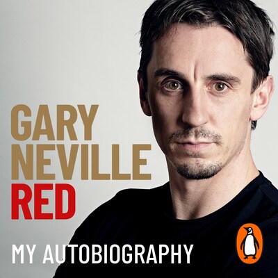 Red: My Autobiography – omslag til lydbogen af Gary Neville