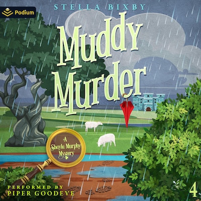 Muddy Murder – omslag til lydbogen af Stella Bixby