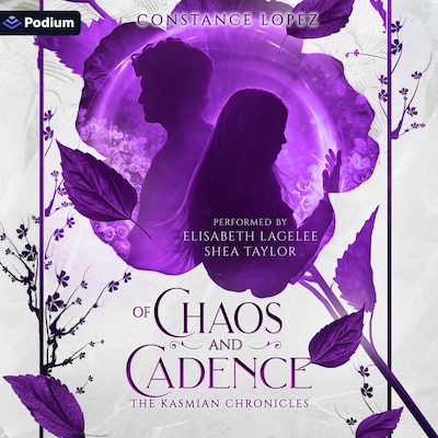 Of Chaos and Cadence – omslag til lydbogen af Constance Lopez