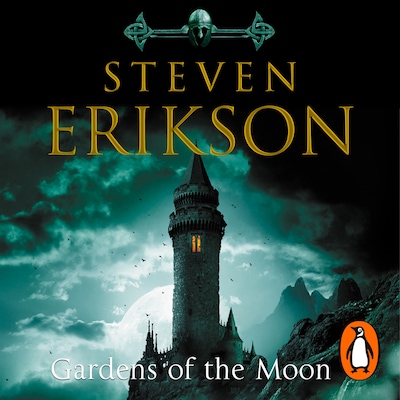 Gardens Of The Moon – omslag til lydbogen af Steven Erikson