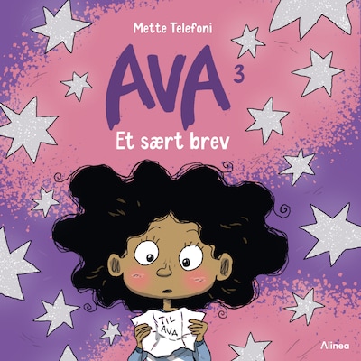 Ava 3 - Et sært brev – omslag til lydbogen af Mette Telefoni