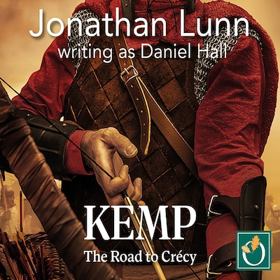 Kemp: The Road to Crécy – omslag til lydbogen af Daniel Hall