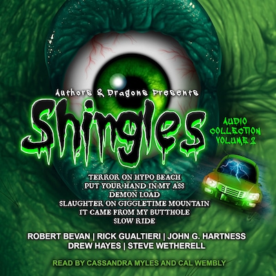 Shingles Audio Collection Volume 2 – omslag til lydbogen af Robert Bevan, Rick Gualtieri, Steve Wetherell