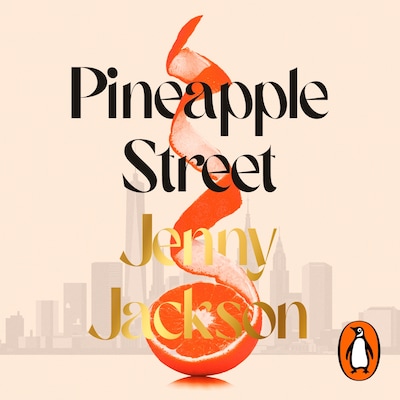 Pineapple Street – omslag til lydbogen af Jenny Jackson