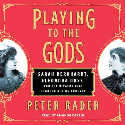 Playing to the Gods – omslag til lydbogen af Peter Rader