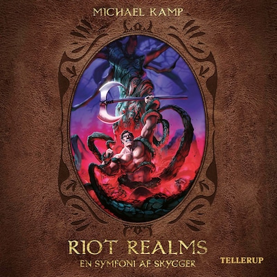 Riot Realms #2: En symfoni af skygger – omslag til lydbogen af Michael Kamp