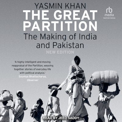 The Great Partition – omslag til lydbogen af Yasmin Khan