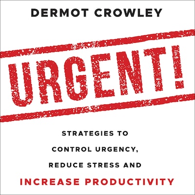 Urgent! – omslag til lydbogen af Dermot Crowley