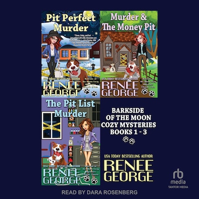 Barkside of the Moon Cozy Mysteries – omslag til lydbogen af Renee George