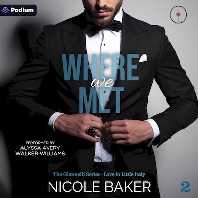 Where We Met – omslag til lydbogen af Nicole Baker
