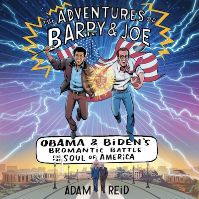 The Adventures of Barry & Joe – omslag til lydbogen af Adam Reid