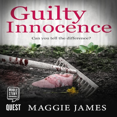 Guilty Innocence – omslag til lydbogen af Maggie James