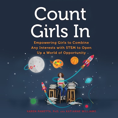 Count Girls In – omslag til lydbogen af Karen Panetta, Katianne Williams